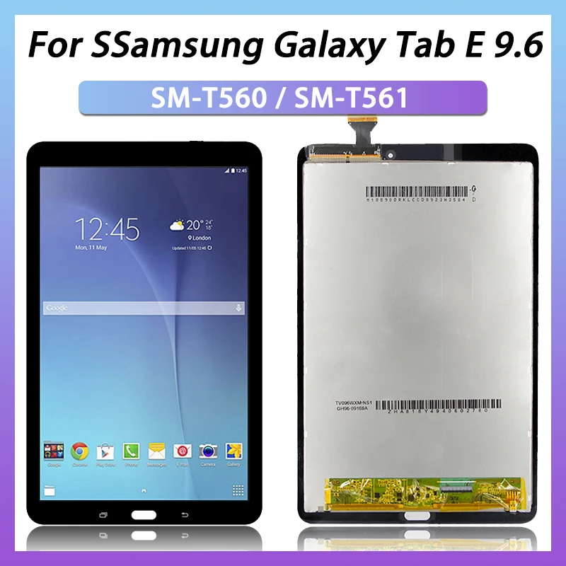 

For Samsung Tab E 9.6 T560 T561 T560NU LCD Display Touch Screen Digitizer Matrix Panel Tablet Assembly Parts