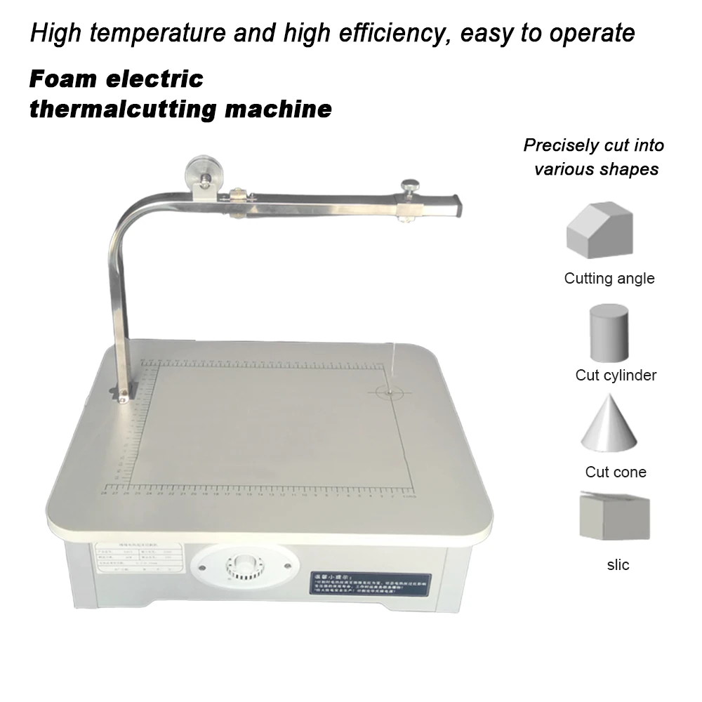 

Multifunctional Foam Electric Cutting Machine Accurate Hot Wire Cutter for Low Density Sponge KT Board Extruded Board DIY