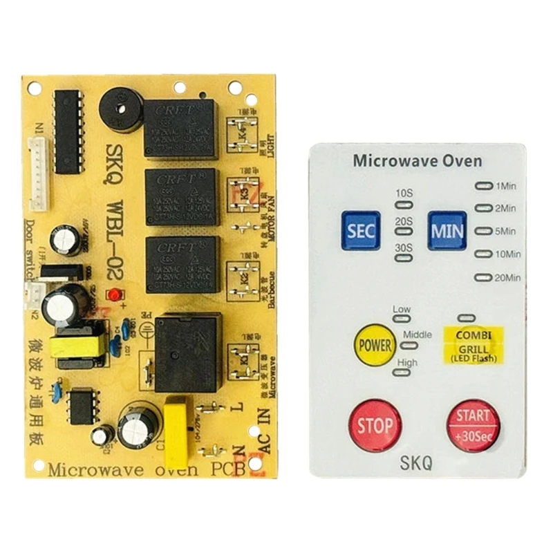 Microwave Oven Computer Board Accessories Motherboard Control Board Circuit Board Microwave Maintenance Board A0NC