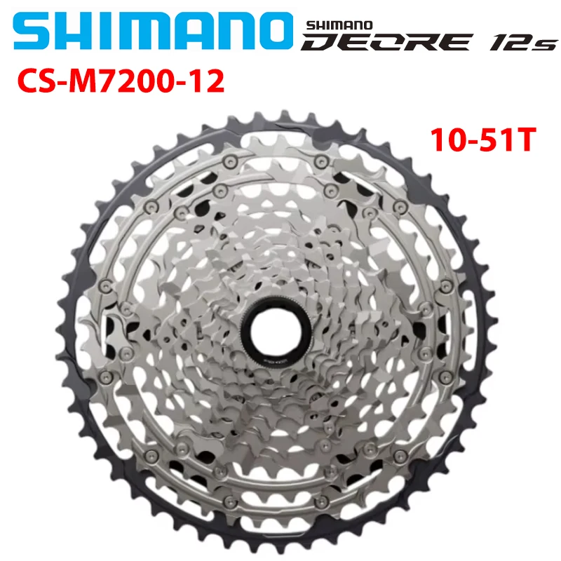 SHIMANO Deore M6100 M6200 M7200 SLX M7100 12-Gang Mountainbike-Schaltwerk 12V Variable 12-Gang 12S 10-51T Micro Spline – Detail 17