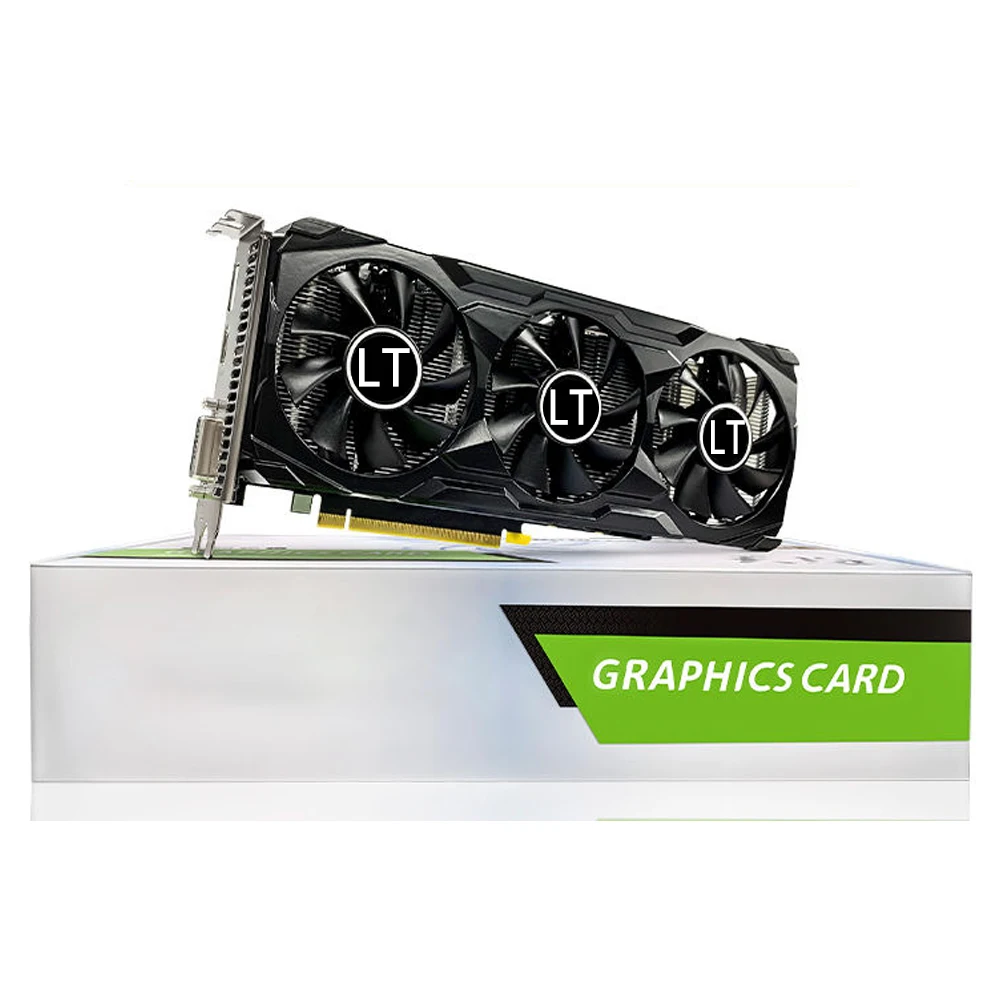 Lotorasia-tarjeta gráfica GTX1660 Super 6G PC, Tarjeta gráfica discreta para juegos, GDDR6