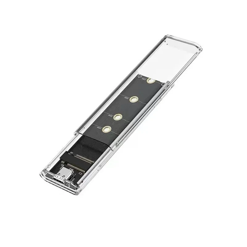 M.2 NGFF/NVME to USB3.0 Enclosure Adapter Mobile Hard Disk Case SATA SSD Type-C 5Gbps for Data Transfer