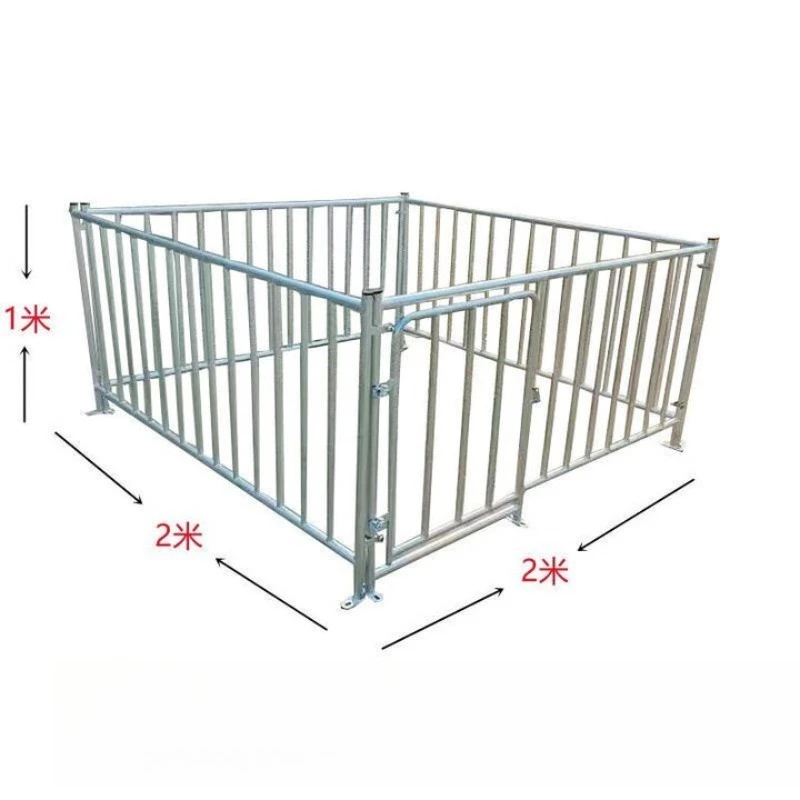 

Pig pen fence, floor-to-ceiling, sheep fattening pen 2m2 with door (2.0 thickness) 4 sides