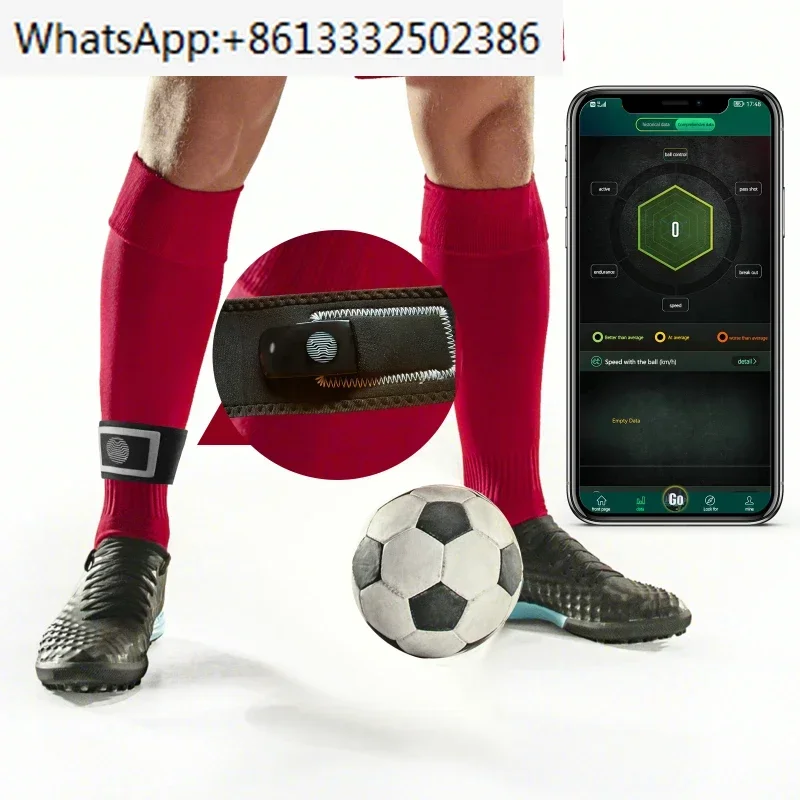 Smart Football Tracker,Football Activity Tracker Soccer Training Equipment with App,Soccer Data Analyze Equipment