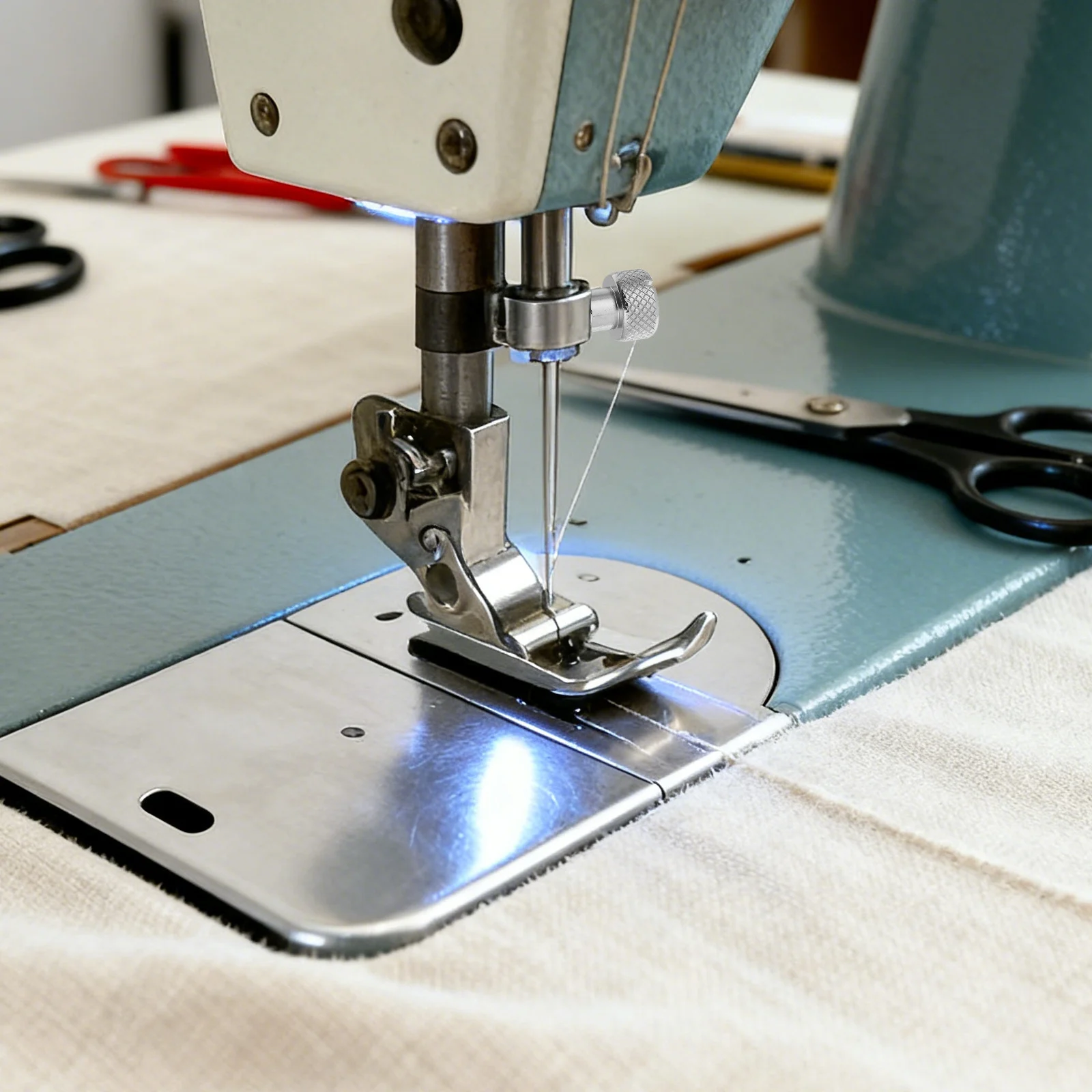 

20pcs Sewing Machine Presser Foot Screw 0.28Inch Threaded Knurled Thumb Screw Fasteners For Quilting Embroidery Stitching