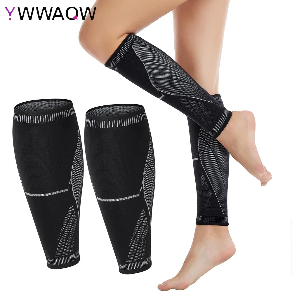 1Pcs Calf Compression Sleeves for Men Women, Compression Socks 20-30mmHg Support for Runner Nurse Waiter Calf Pain Relief