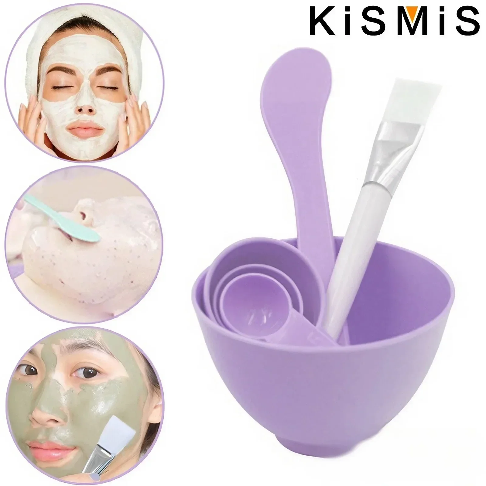 Kismis diy mask making set-1pc masken schüssel, masken pinsel, stick für hausgemachte gesichts pflege, wesentliche schönheit tool kit