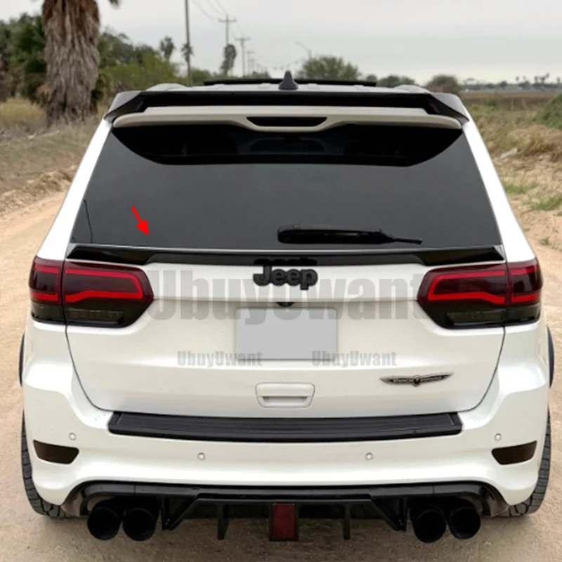 Autozubehör ABS Heckflügel Mittelspoiler für JEEP Grand Cherokee WK2 2014 2015 2016 2017 2018 2019 2020