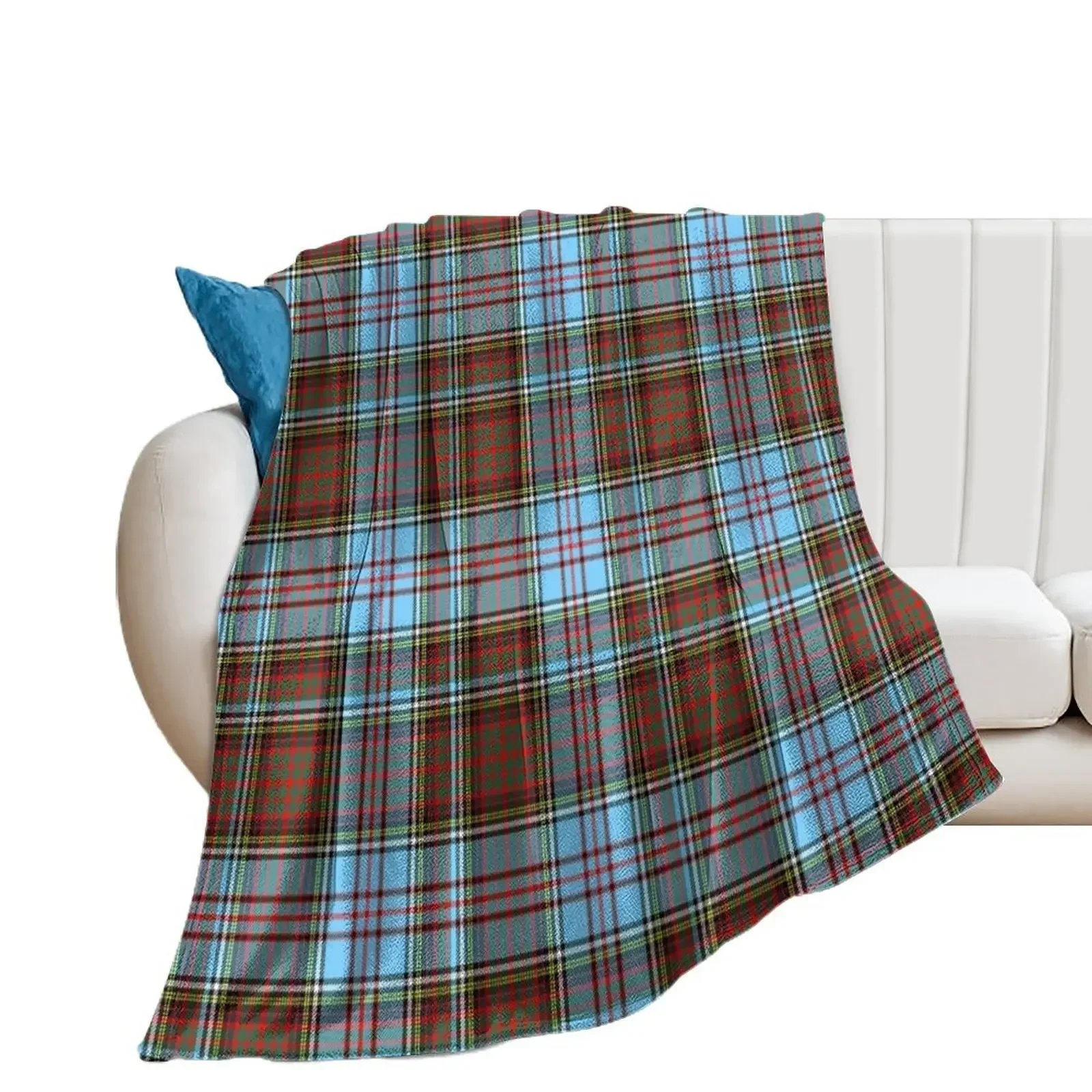 Clan Anderson Ancient Tartan Throw Blanket Moving wednesday For Sofa Thin Personalized Gift Blankets