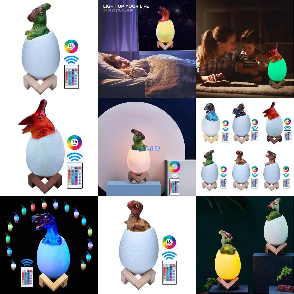 

E15A Настольная лампа для декора гостиной Светодиодная прикроватная лампа Изменение цвета ПВХ-материала