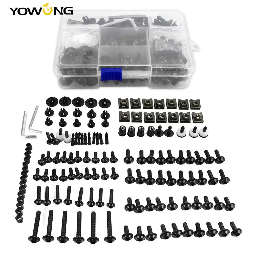 

Universal Motorcycle Fairing Bolt Kit Fastener Clips Screw For Honda CRF 450 1000 CR CRF XR XL 85 125 250 500 CB400 VTEC vtec400