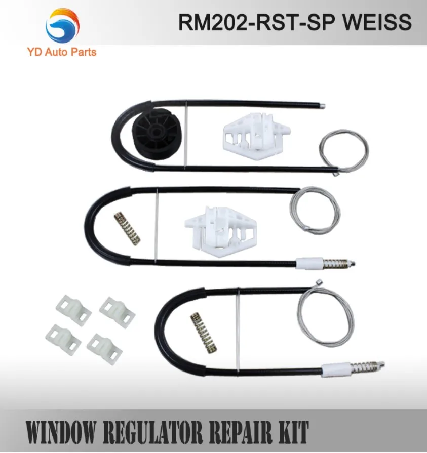 YD WINDOW REGULATOR COMPLETE CLIP SET RENAULT MEGANE II WINDOW REGULATOR REPAIR KIT FRONT-RIGHT