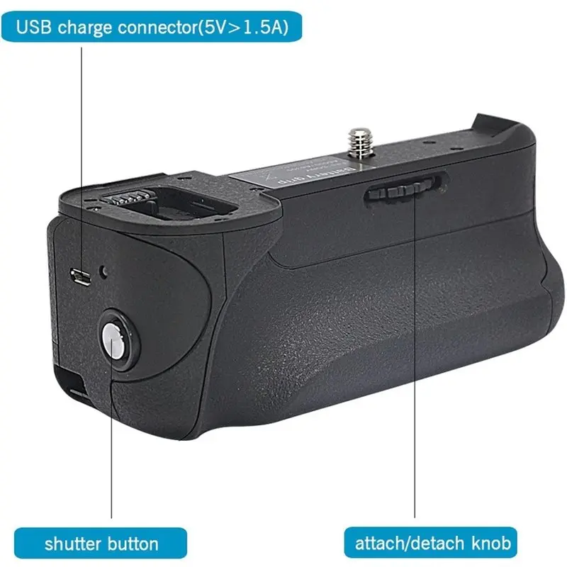 Battery Grip Screen Lock For Sony A6300 Pro A6300/A6000 Featuring Built-In Remote Control& Vertical Shooting Functionality