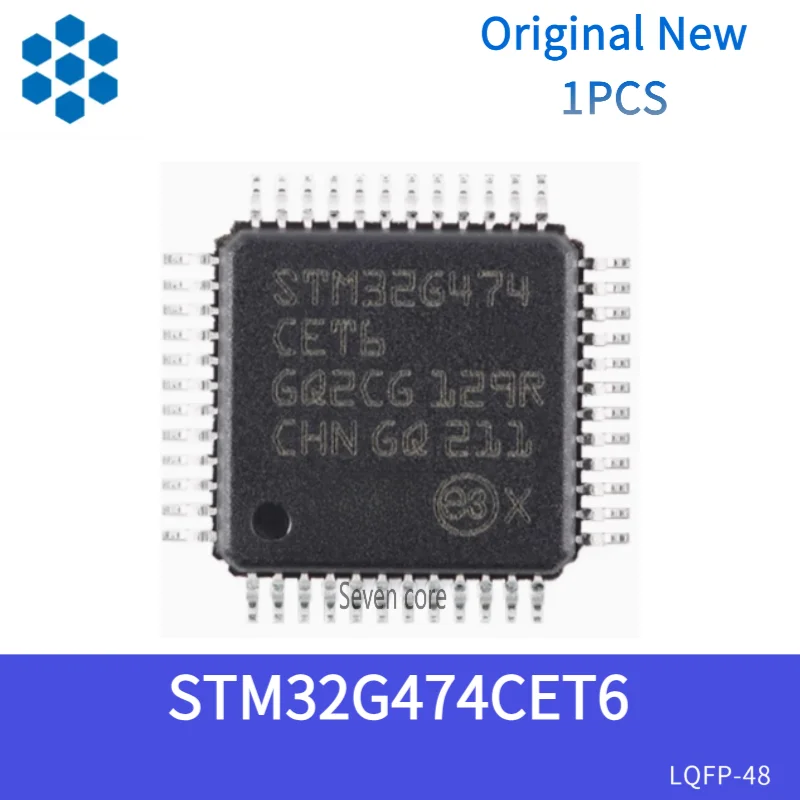 

Original New 1pcs STM32G474CET6 LQFP-48 ARM Cortex-M4 32-bit microcontroller - MCU