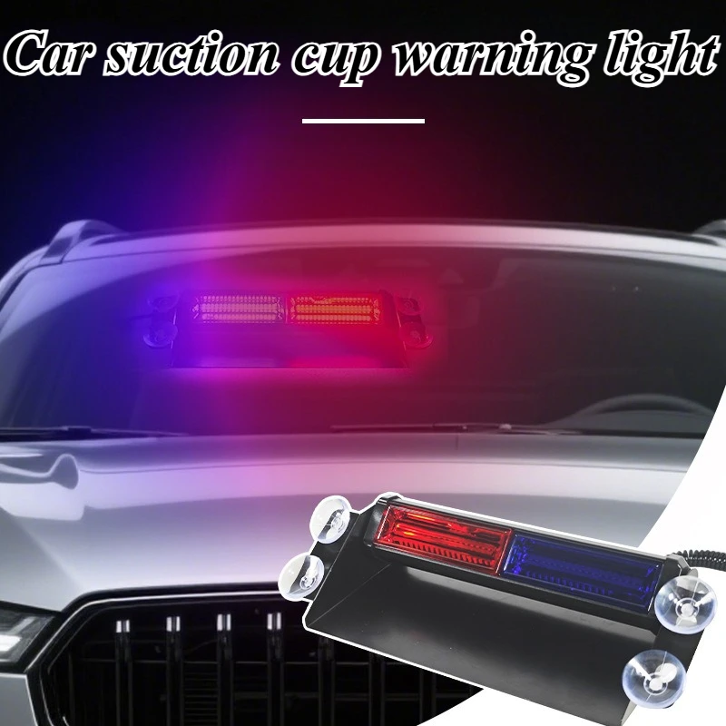 

For Universal High Visibility Waterproof Strobe Warning Light Road Safety Hazard Car Emergency Flashing Beacon Auto Safety Part