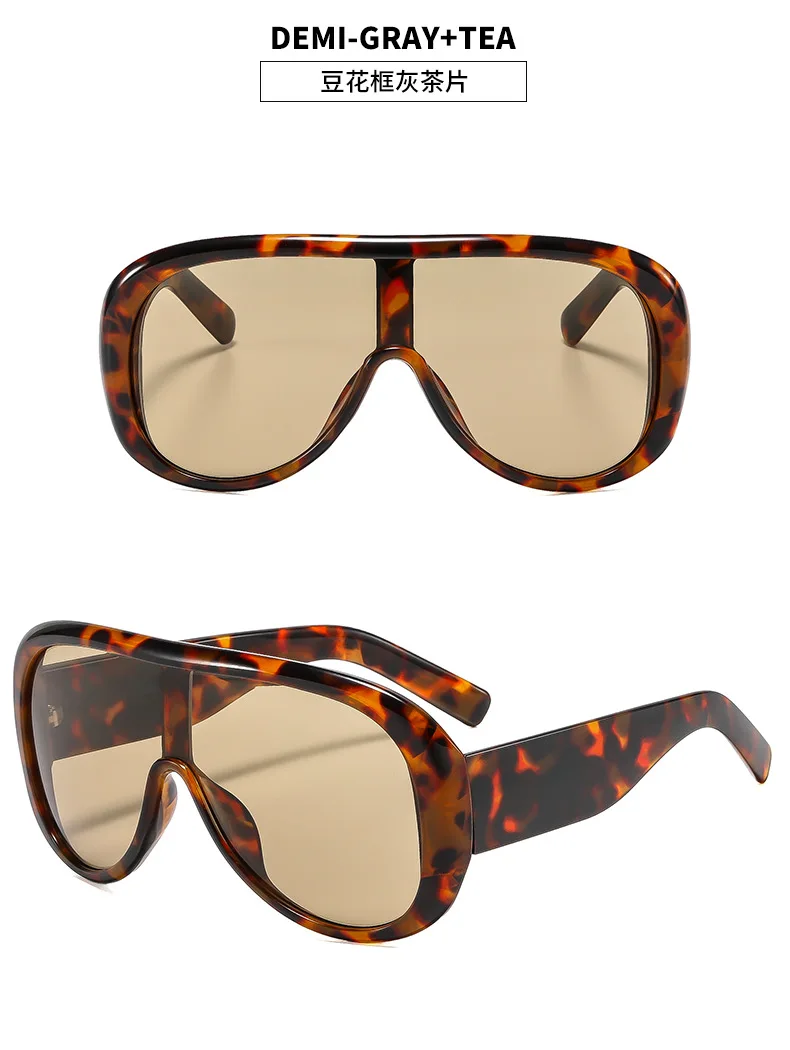 One Pieces Oversized Sonnenbrille 2026 für Damen und Herren – Coole Fashion Sonnenschutz Strand Urlaub Oculos Lunette Soleil Femme – Detail 14