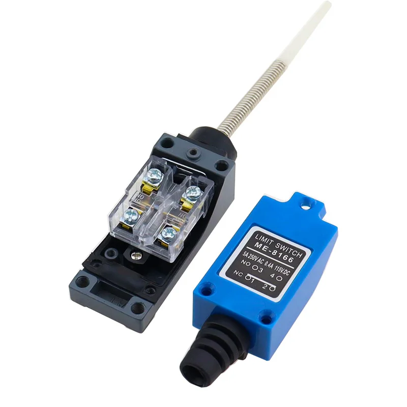 10pcs ME-8166 Flexible Rod Coil Spring Actuator Momentary Mini Limit Switch Momentary