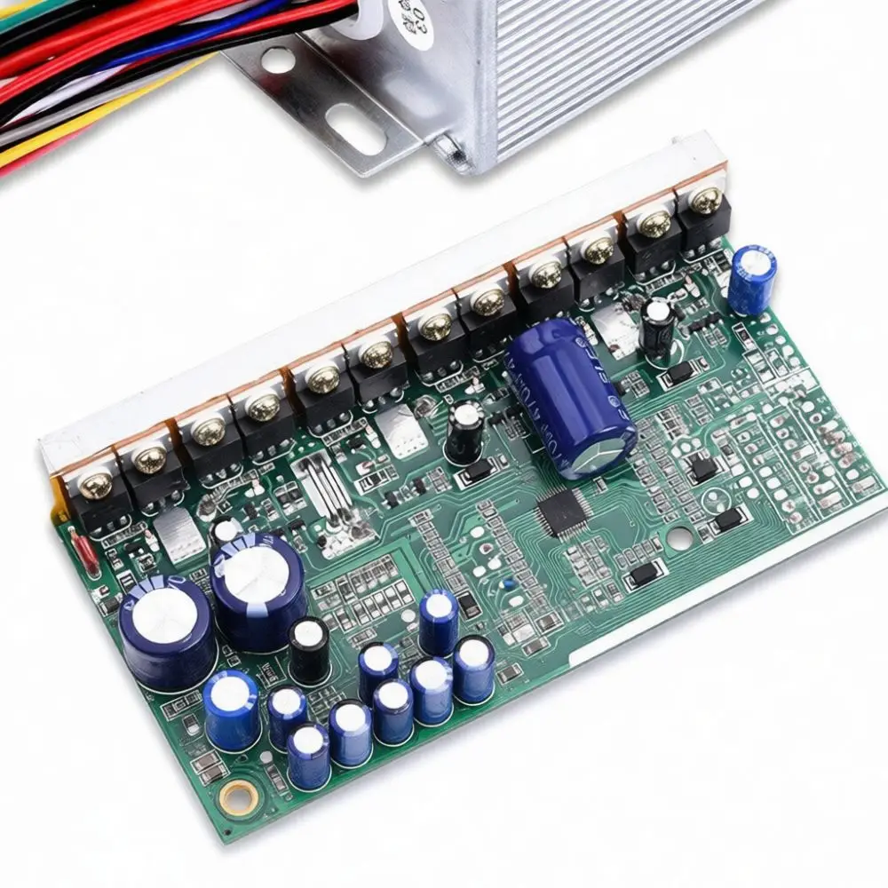 Efficient Brushless Motor Controller 36V 48V 60V 72V 350W 500W 1000W For Electric Scooter E-Bike Sine Wave Speed Control Module