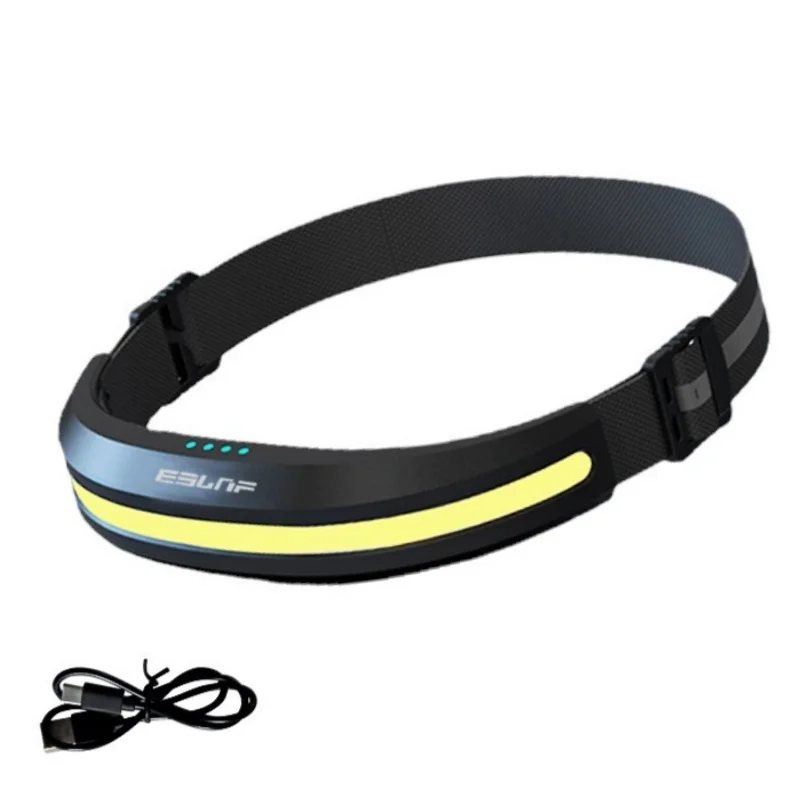 

400 Lumen Usb Rechargeable Fishing Running Head Lamp Super Bright Bike Cycling Dog Walking Cob Led Headlamp