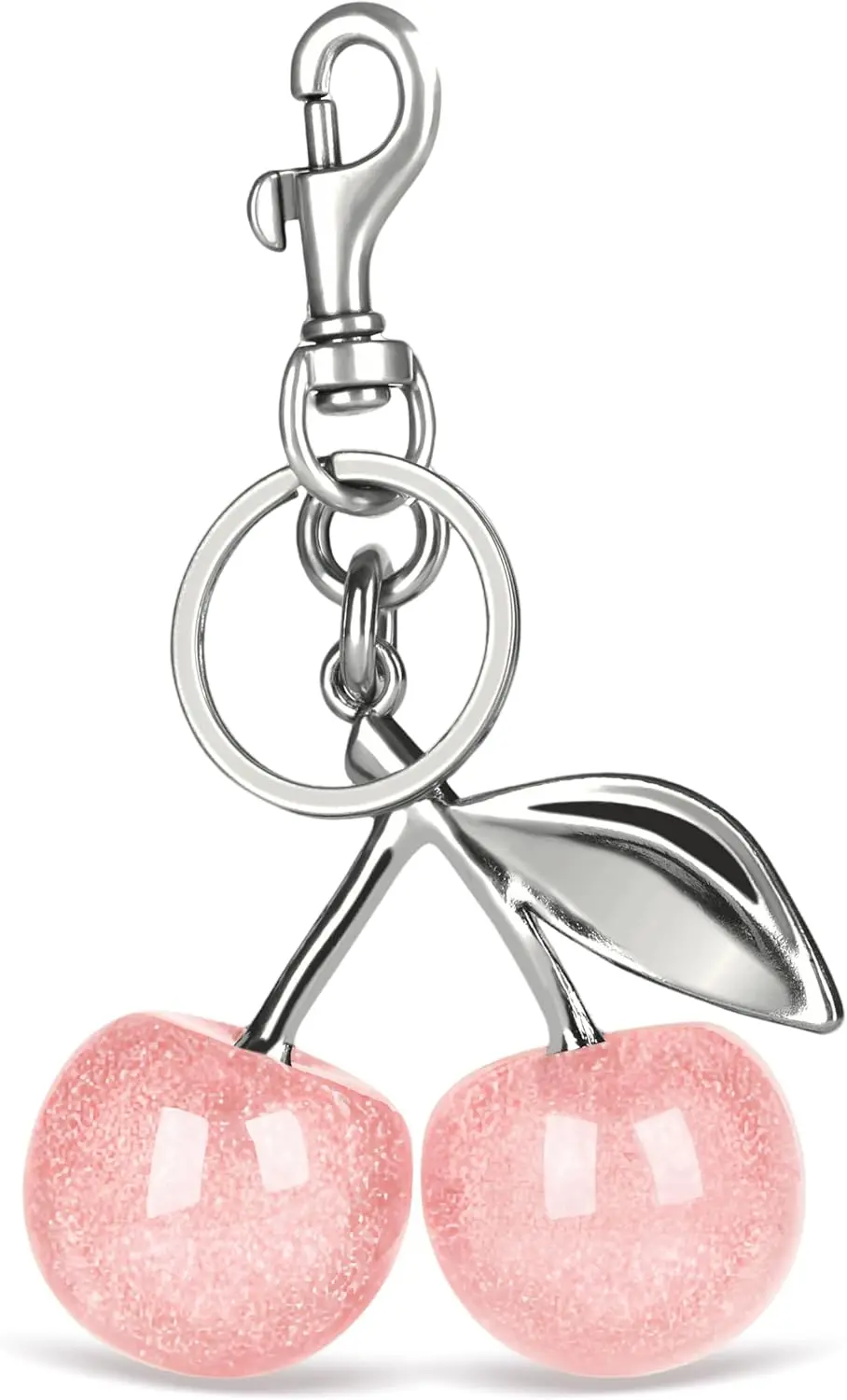 

Cute Cherry Bag Charm Sparkling Purse Accessory for Women