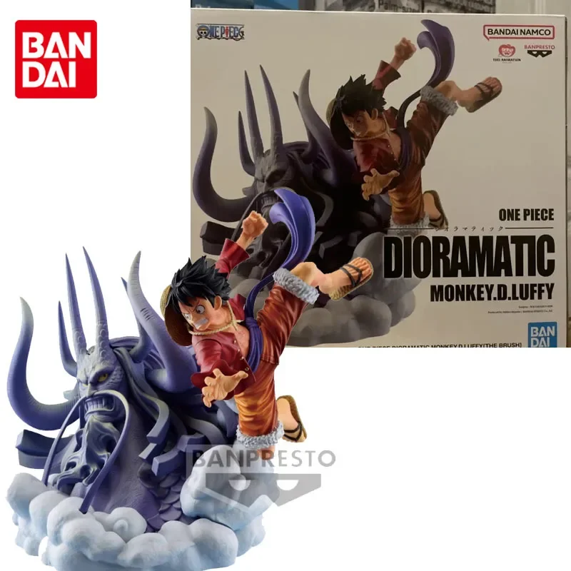 

Bandai Original ONE PIECE DIORAMATIC Kaidou MONKEY.D.LUFFY Anime Action Figures Toys for Boys Girls Kids Gift