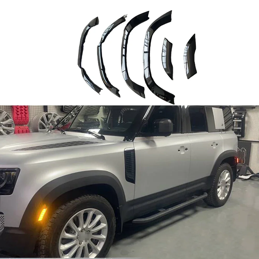 collision protection 4x4 car wheel arches fender flares for Land Rover Defender 2020 2021 2022 2023