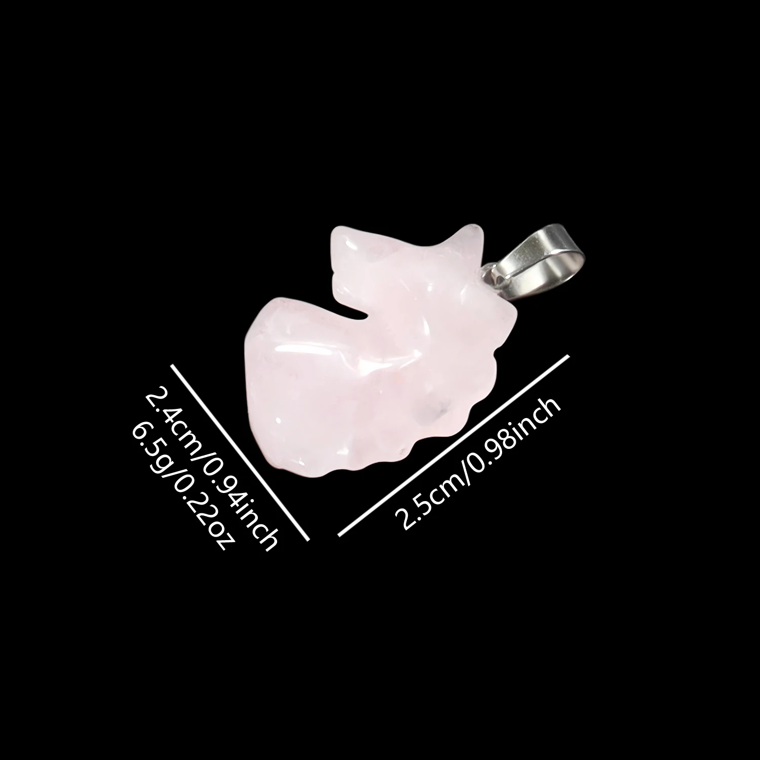 12pcs Natural Stone Unicorn Pendant Charm for Jewelry Making Healing Energy Decorative Gift DIY Craft Supplies Cute Accessories