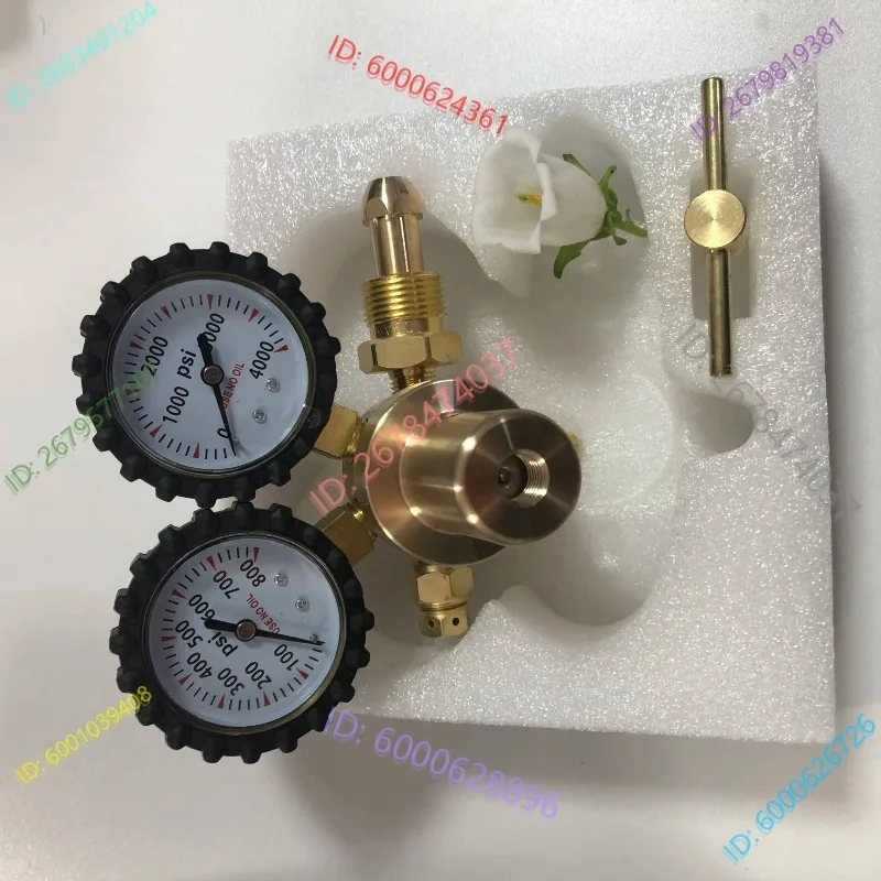 

Nitrogen Pressure Reducer Inlet Thread CGA580 Brass Nitrogen High-pressure Pressure Regulator