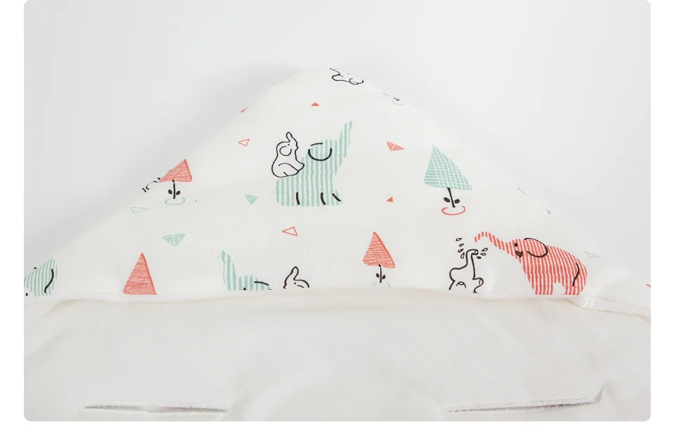 Baby-Wickeldecke für Neugeborene mit Winddichter Kapuze für Kindersitz Herbst Warme Umhüllung für Entlassung 0-6 Monate – Detail 15