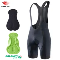 RION-pantalones cortos clásicos de alta calidad para Ciclismo para hombre, Culotte para bicicleta, pantalones para Ciclismo, ropa MTB, tirantes Dolomiti
