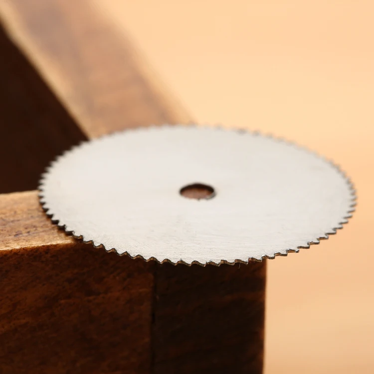 20Pcs 22mm Wood Cutting Disc Stainless Steel Cut Off Wheel Saw Blade for Dremel Rotary Tool Woodworking Tool Dremel Accessories