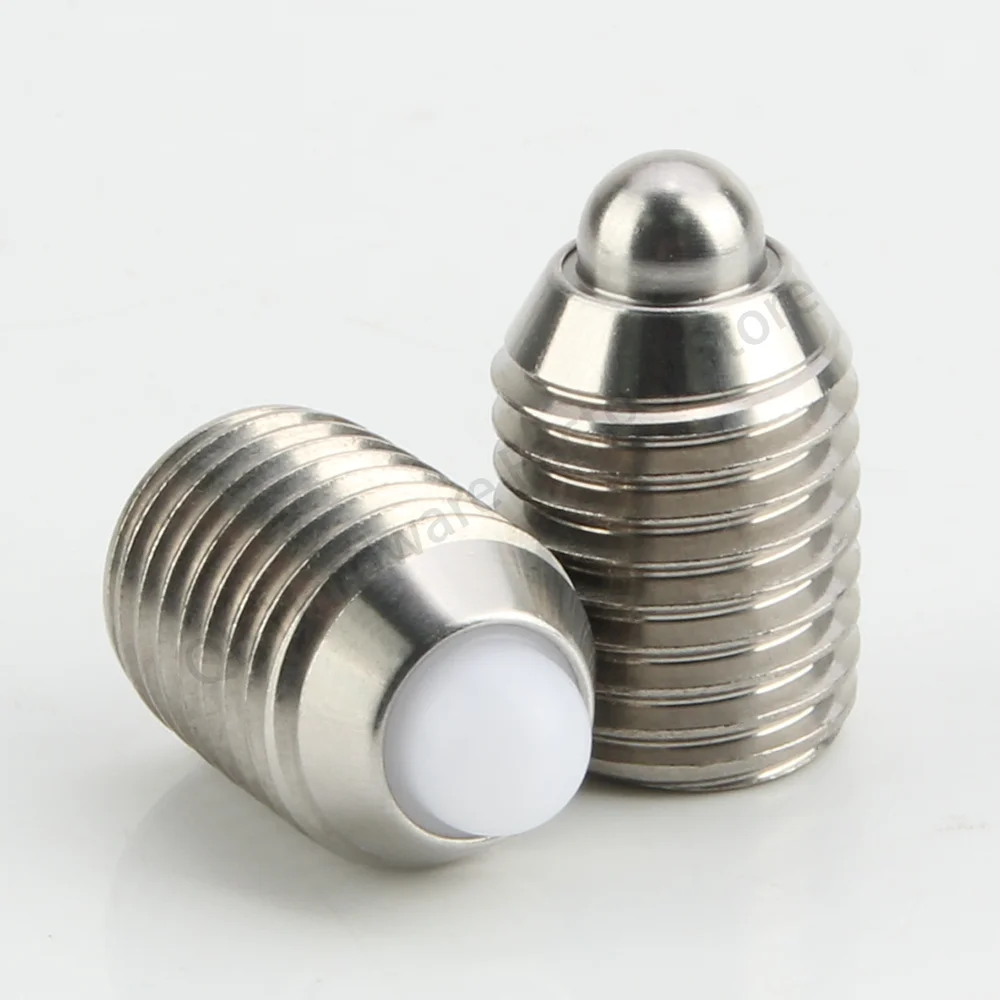 

In Stock Fast Shipping QB514 Spring Plungers Spring pins304 Stainless Steel hex wrench hole