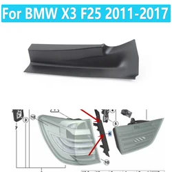 For BMW X3 F25 2011 2012 2013 2014 2015 2016 2017 Car Rear Tail Light Covering Trim 63217263604 63217263603 Car Accessories