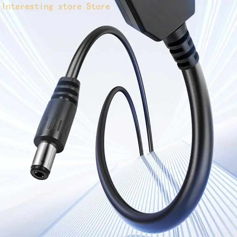 Spare USB to DC5521 Cable with PVC Cord for Daily Device Charging, Routine Home Use, and Everyday Power Changes 55KC