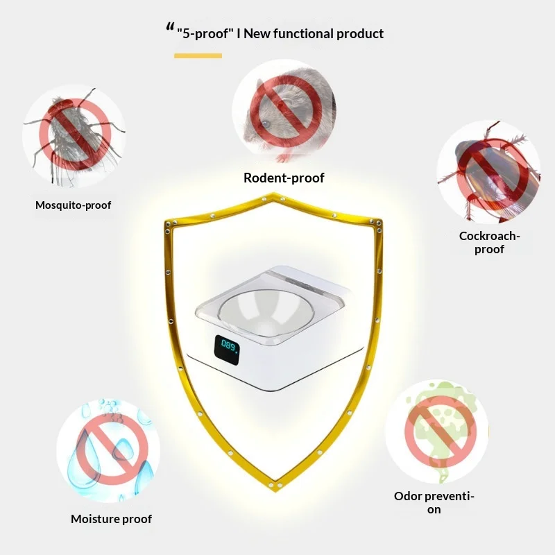 Comedero automático para gatos: USB y tapa con sensor de comida - imagen 3