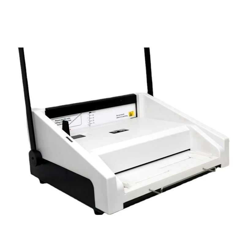 12-Hole nail binding machine Easy to print 12-tooth documents Book contract Punching 10-hole Weile adhesive machine Commercial