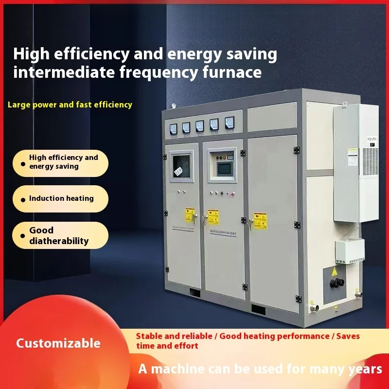 

5-ton Electromagnetic Induction Steel Shell Furnace Metal Melting Equipment Medium Frequency Melting Furnace