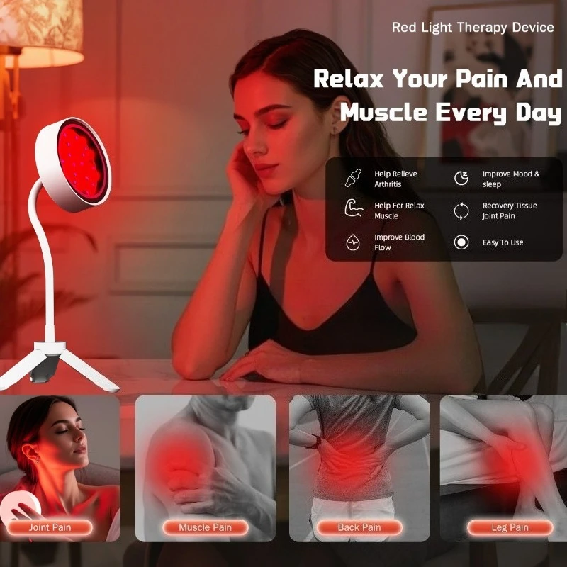 Electric Red Light Panel Professional Red Lights Lamp Device Womens Skin Beauty Equipment Skincare Home Use Beauty Devices