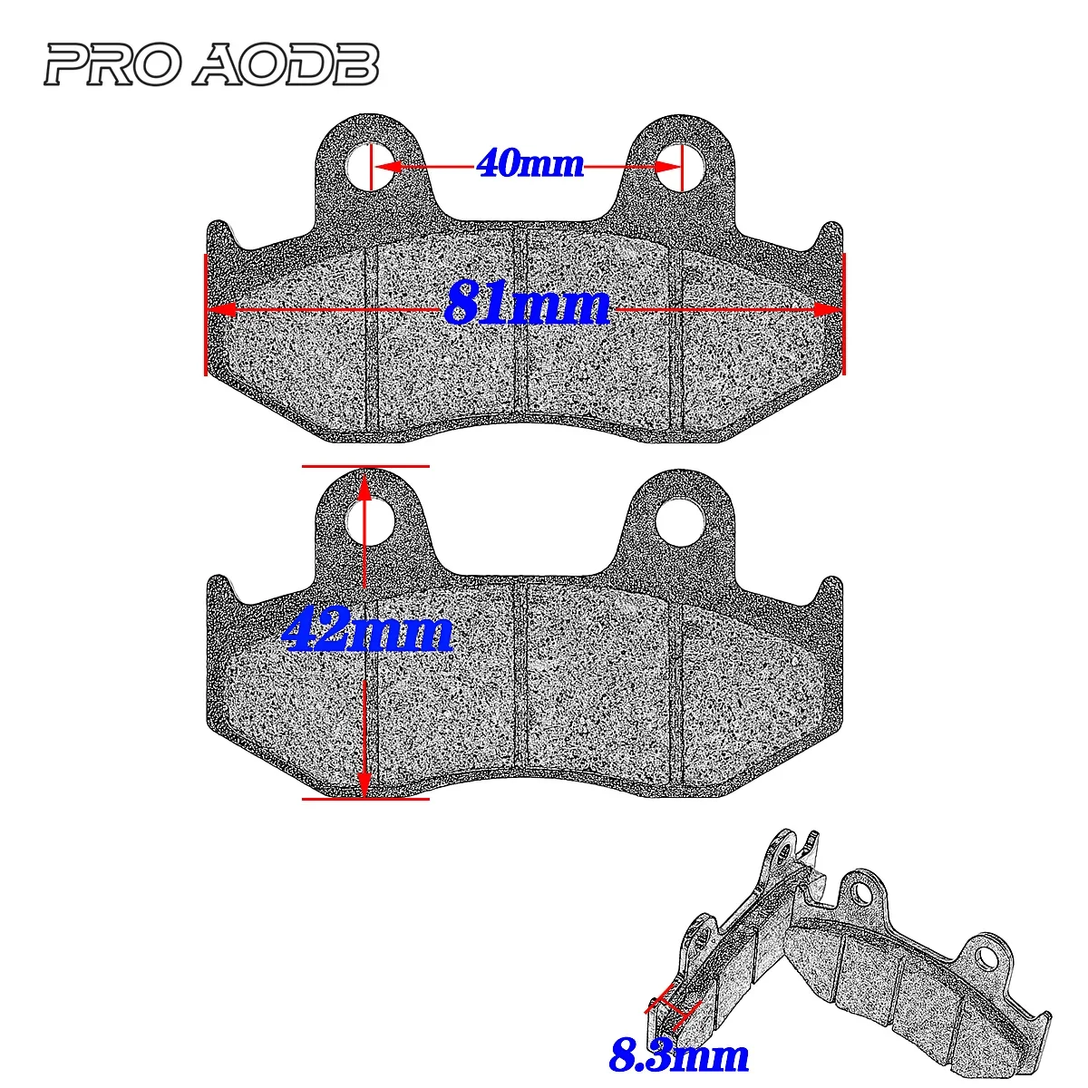 Motorcycle Durable the Rear Brake Pads for Suzuki Skywave AN250 W X Y K1 K2 K3 K4 K5 K6 AN 250 AN400 AN 400 Burgman 1999-2006