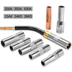 5PCS 350A Welding Torch Protective Nozzle Pure Copper Thick Conductive Nozzle Panasonic 200A 350A 500A MIG Welding Accessories