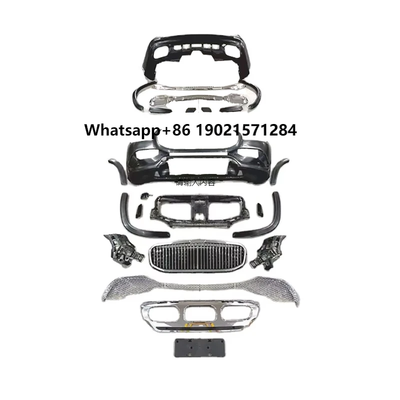 

Bodykit for Benz GLS 2019-2023 X167 Facelift to Car Grille Front Car Bumper Rear Car Bumper GLS to Bodykit