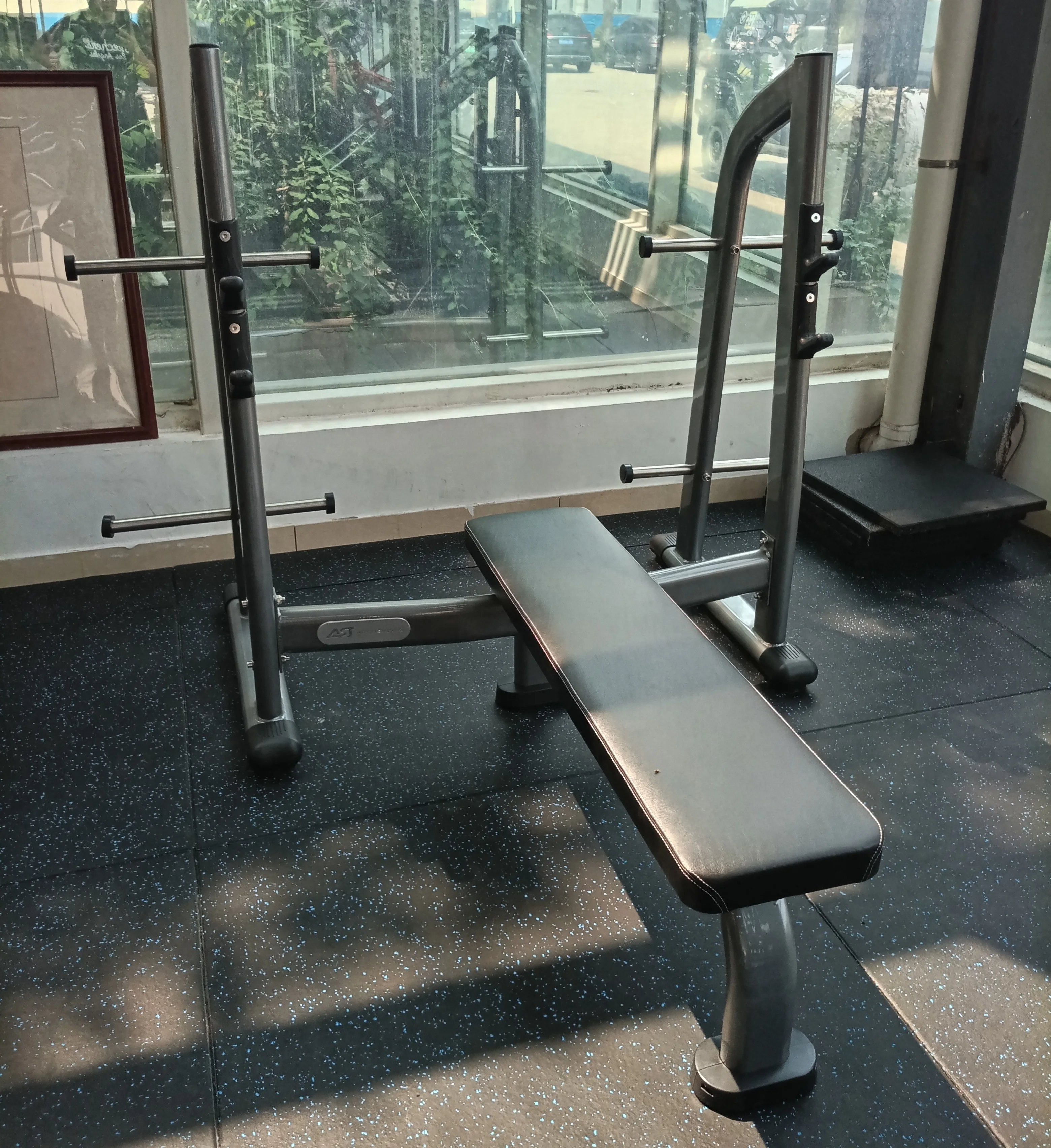 ASJ-DS034 Factory Direct Sale Gym Equipment Free Weight Bench Flat Bench