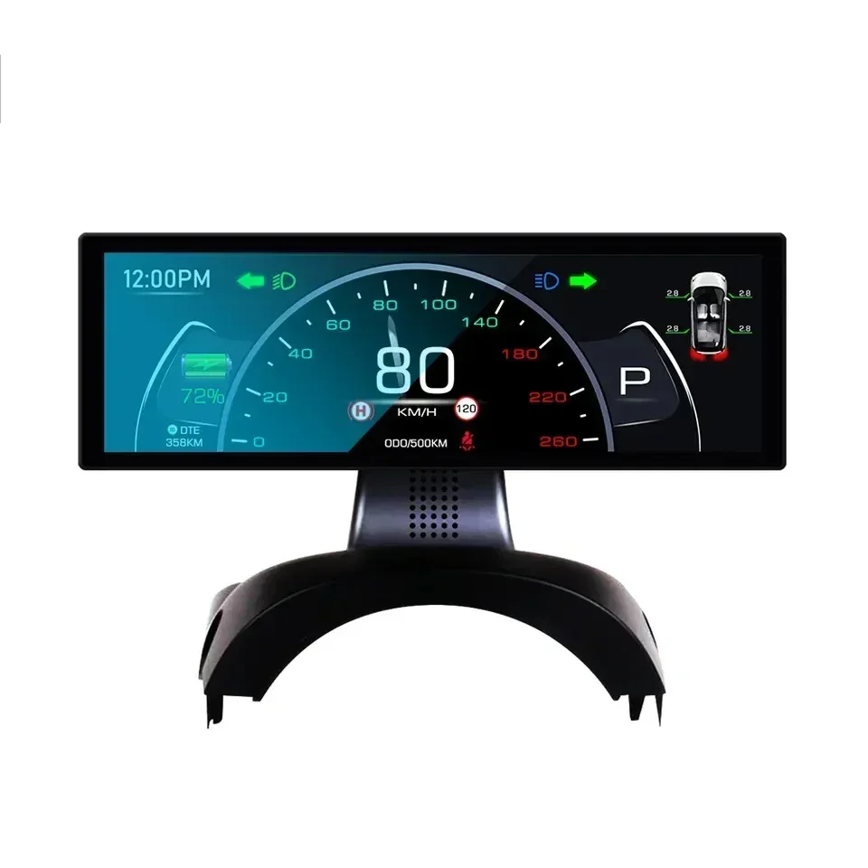 New 8inch IPS Screen Head Up  Digital Console dashboard for  2019-2021 Model 3 & Model Y