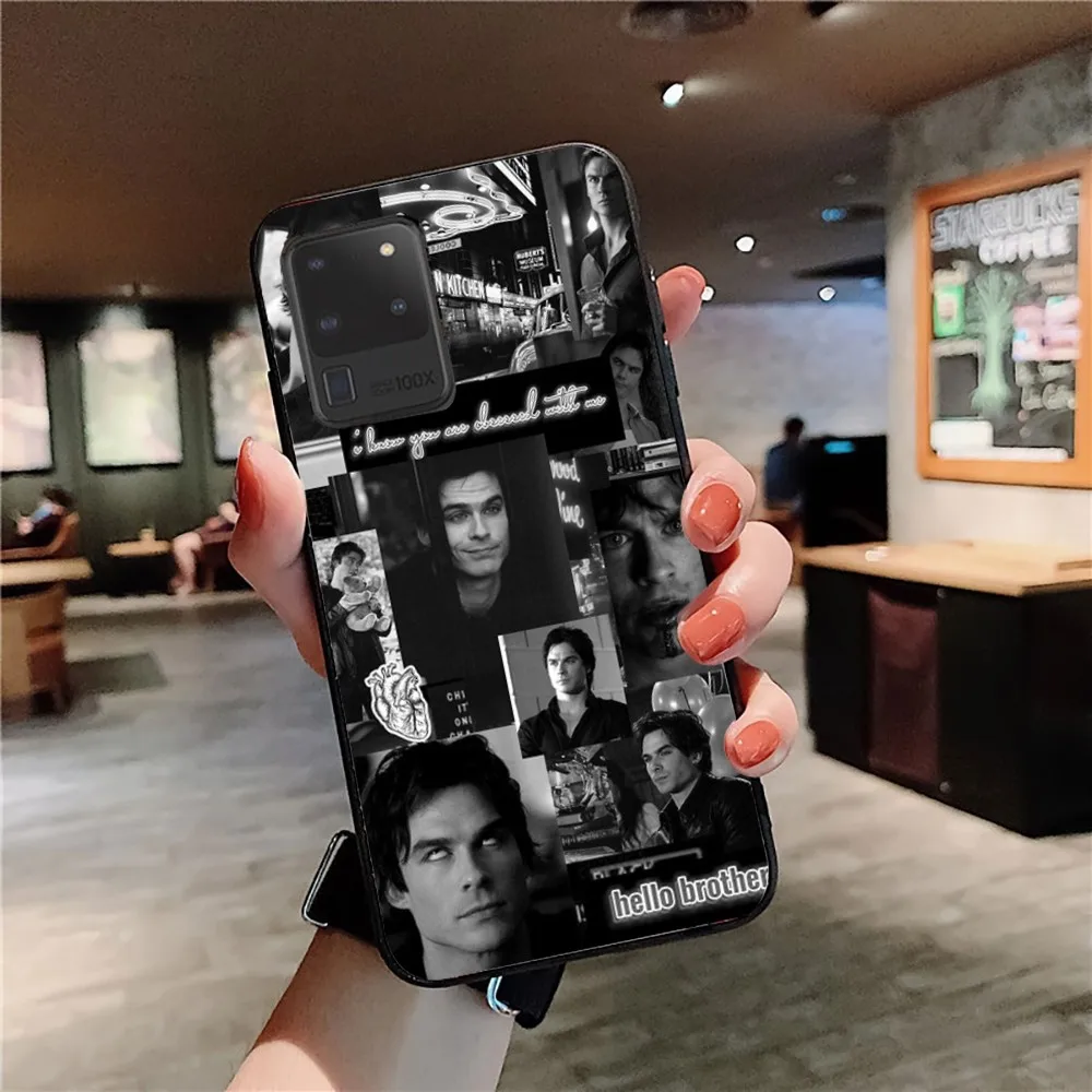 The Vampire Diaries Damon Salvatore For Samsung S 9 10 20 21 22 23 30 23 24 plus lite Ultra FE S10lite Fundas