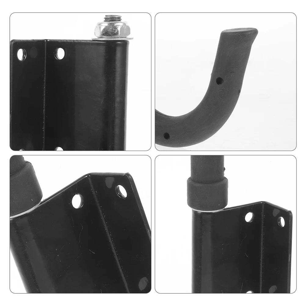 

Telescopic Ladder Hook Heavy Duty Iron Extension Stabilizer for Outdoor Garage Fence Attachment Storage Wall