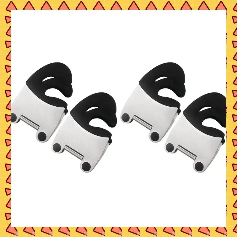 

A008 Подставка для кастрюль и ложек из нержавеющей стали, Зажим для кастрюли с защитой от ожогов, Подставка для ложки, Зажим для миски для кухонных принадлежностей, Кухонная утварь