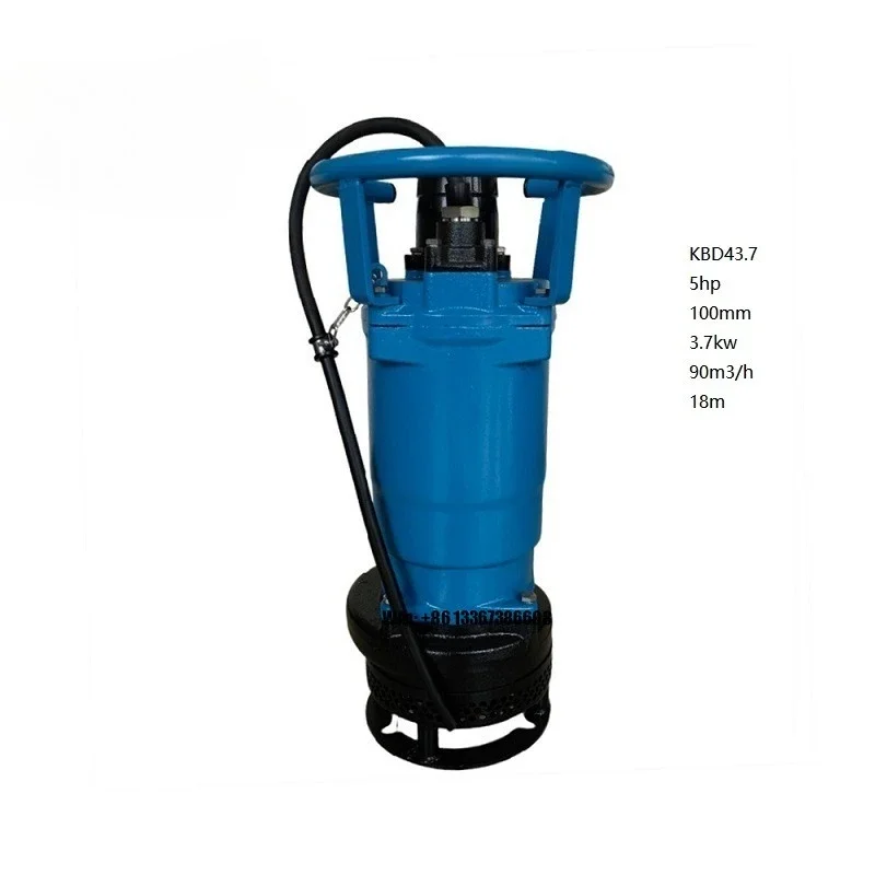 High-power Industrial Submersible Pump Three-phase Mud Conveying Sewage Pump