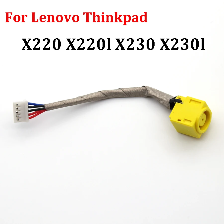 

1pc Laptop For Lenovo Thinkpad X220 X220l X230 X230l DC Charging Jack Power Cable Port