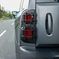 For Haval H9 MKII 2024 2025 Car Tail Light Cover ABS Anti-Colission Headlight Protective Cover Lamp Hoods Exterior Accessories