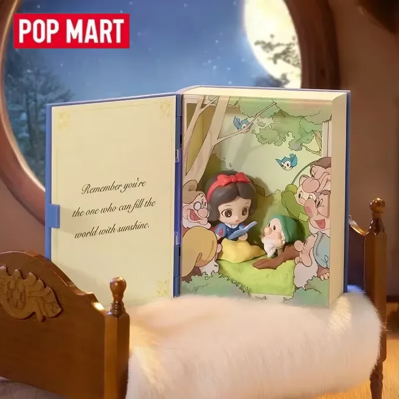 

POP MART Disney Princess's Fairy Tales Series Scene Sets Blind Box Mystery Box Guess Bag Toys Desktop Collection Anime Figure